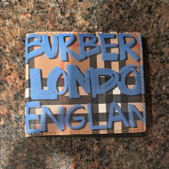 Burberry London England Wallet Men